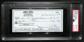 Johnny Unitas HOF Signed/Auto 2000 Bank Check Colts PSA/DNA GEM MT 10 192625