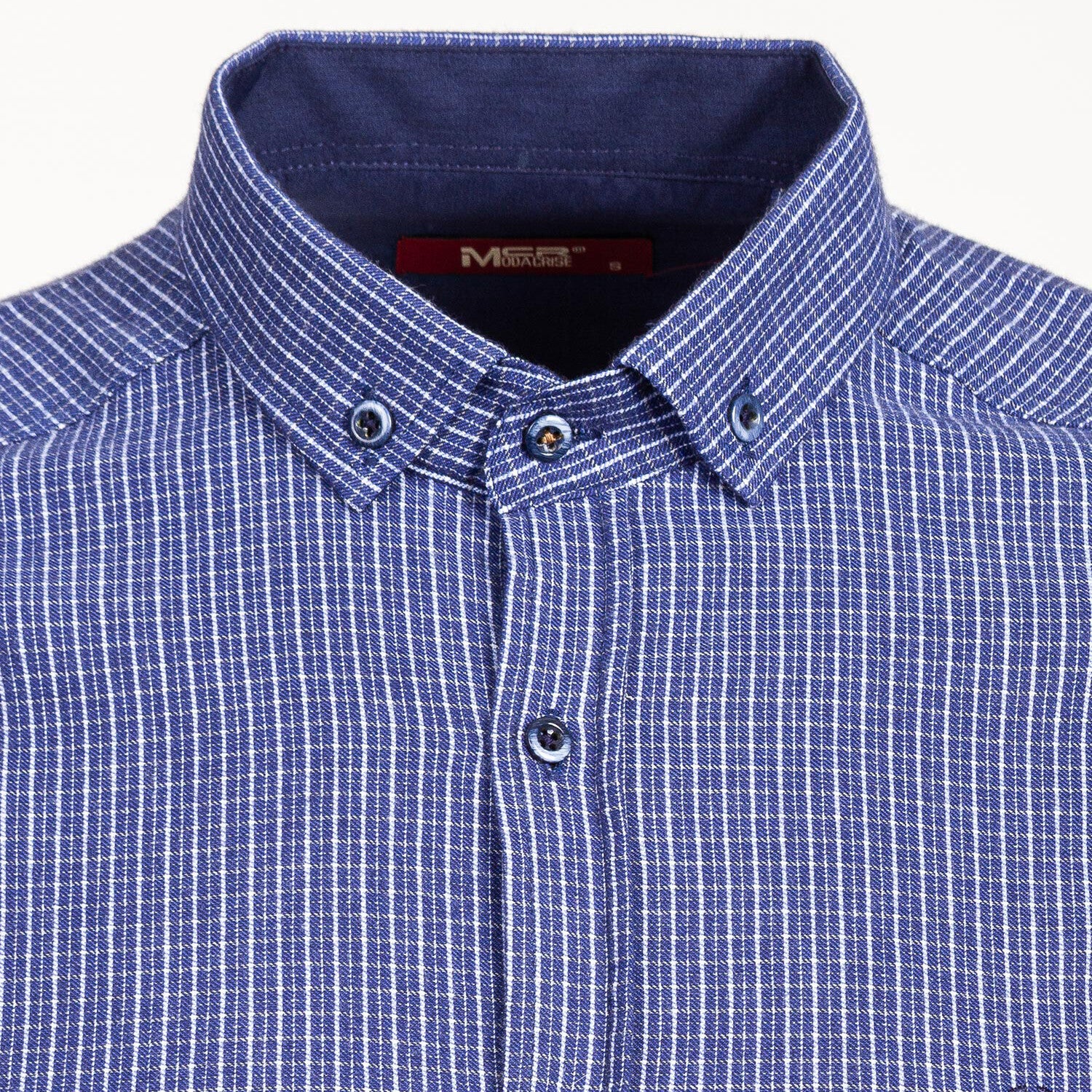 Mayenne Button Down Shirt // Blue + Indigo