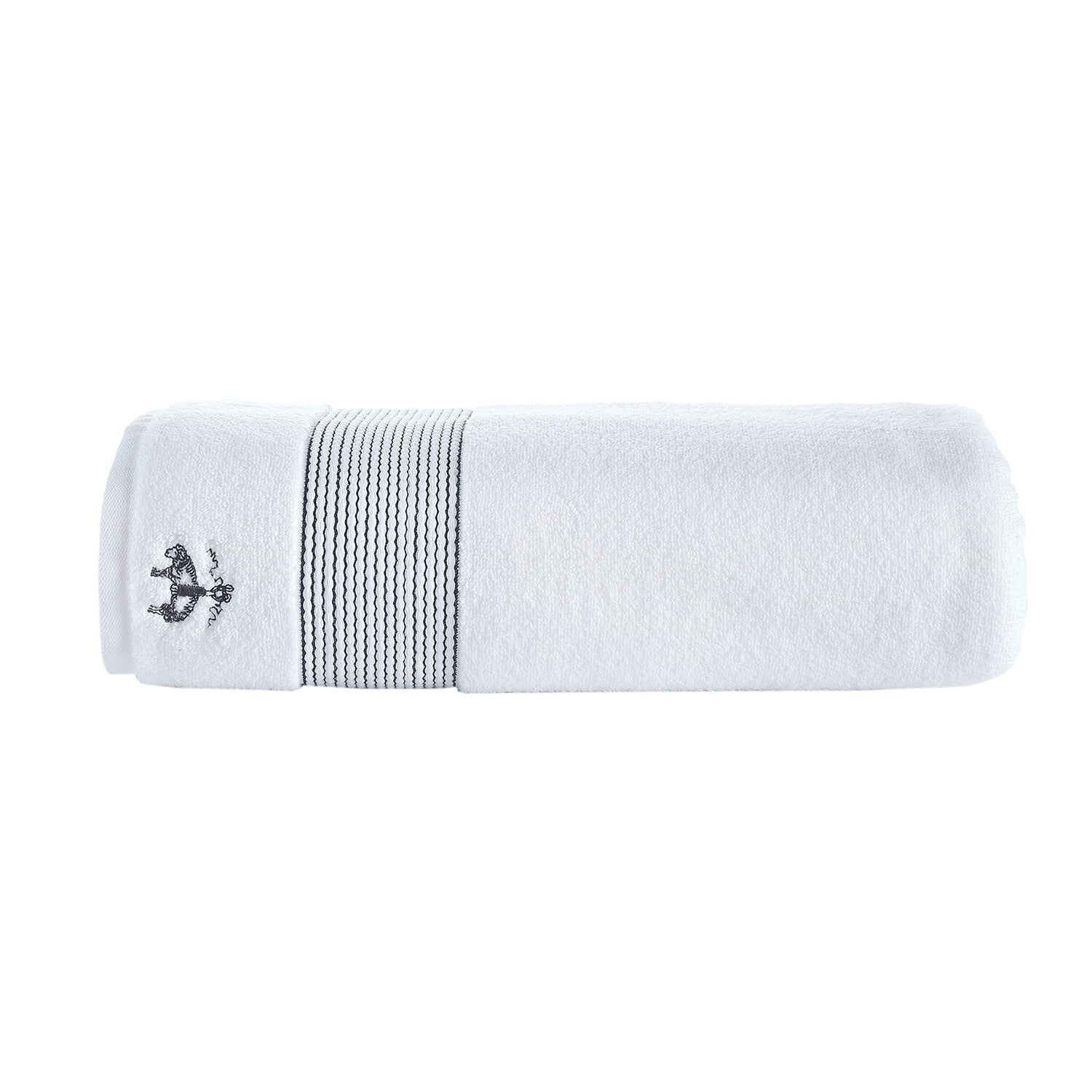 Brooks Brothers Rope Stripe Border // Bath Sheet