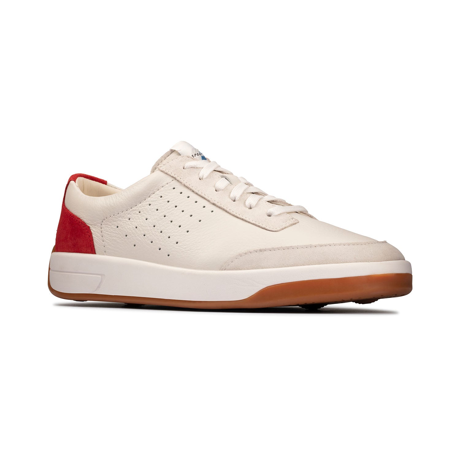 Clarks // Hero Air Lace // White + Red