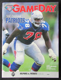 1994 Miami Dolphins vs. New England Patriots Program Bruce Armstrong 09/04