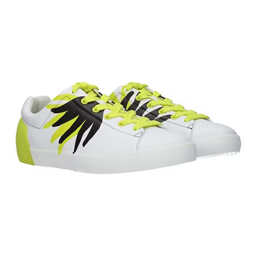 Ash X Filip Pagowski Shoes // White + Lime