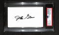 John Glenn Autographed 3x5 Cut Card PSA/DNA 186571