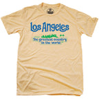 Los Angeles The Greatest Country In The World T-shirt // Triblend Grey