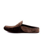 Men's Leather Suede Slip On Loafers // Brown