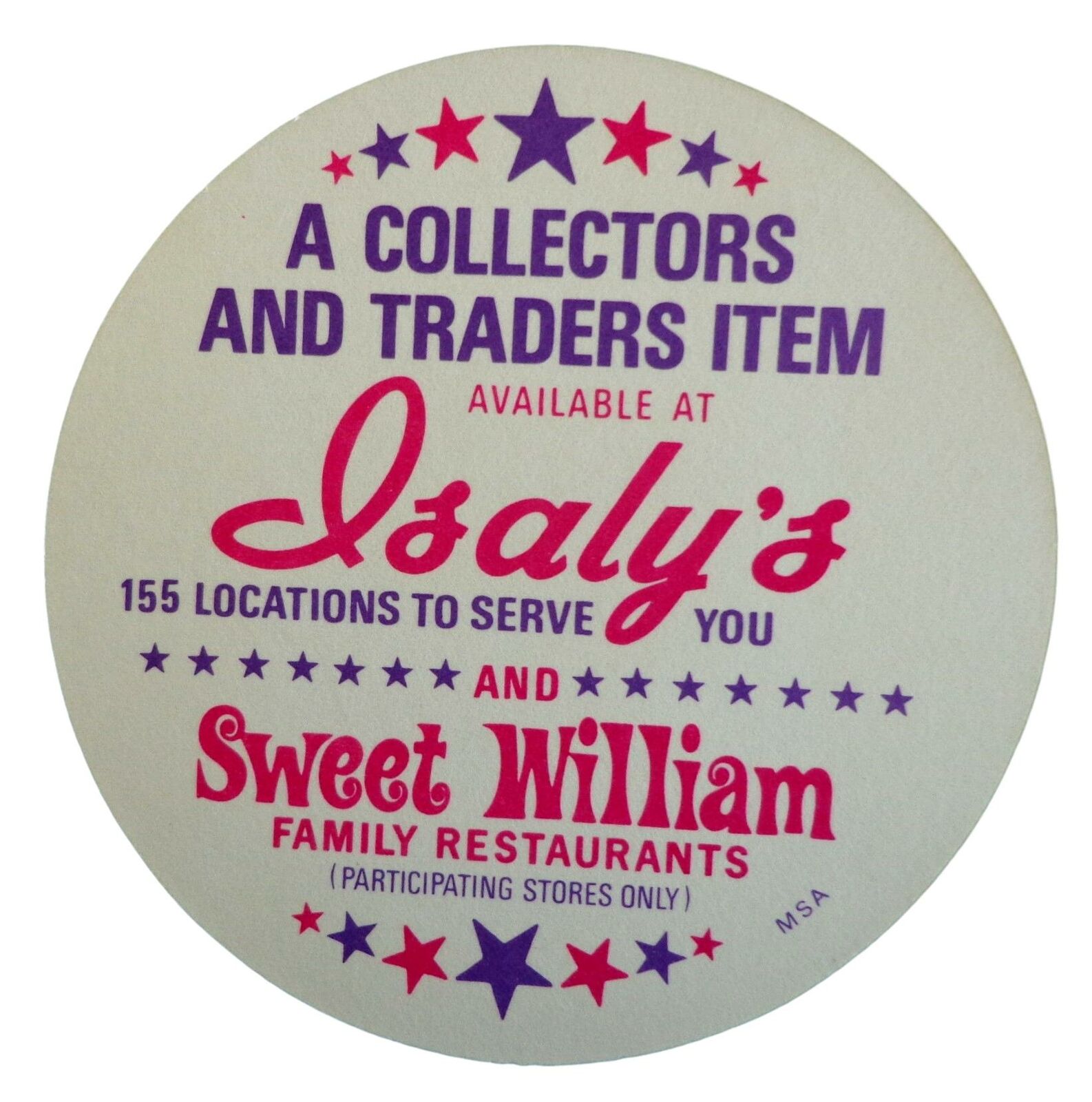Lot of 22 - 1976 MSA Isaly's Discs Rennie Stennett Pittsburgh Gem Mint 153990