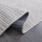 Chenille Woven Rug // White