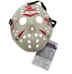 Ari Lehman Signed/Inscribed Ivory Mask "Friday the 13th" JSA 189561