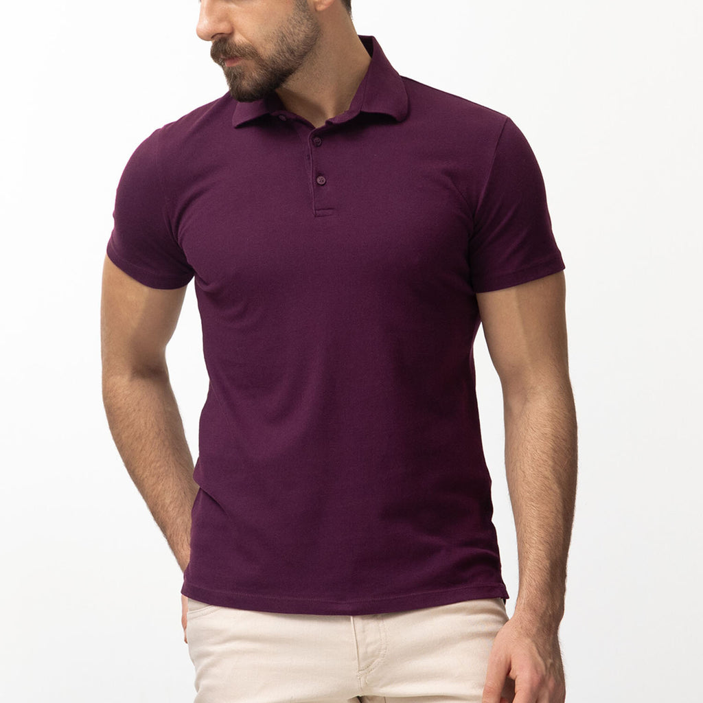 Karl T-Shirt // Claret Red