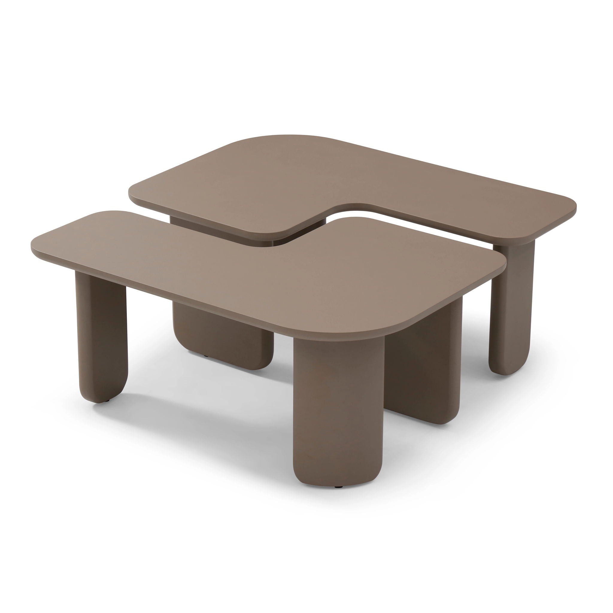 L-Shape Coffee Table