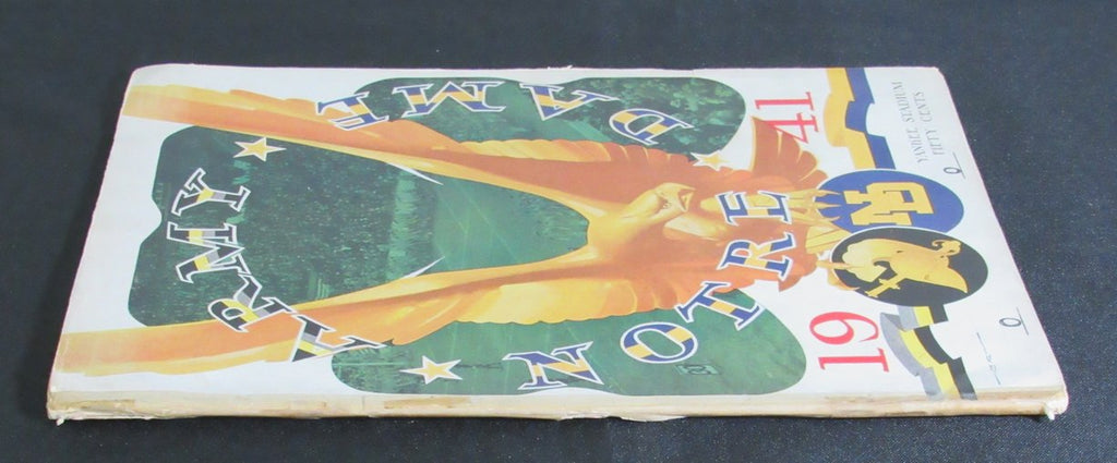 11/1/1941 Army vs. Notre Dame College Program 185837