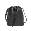 Louis Vuitton // Monogram Shadow Leather Bucket Bag // Black // Pre-Owned