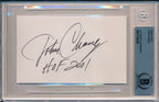 John Chaney HOF Temple Univ Signed/Inscribed 3x5 Index Card Beckett 148299