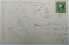 Christmas Children 1913 A Girl in a Coat and Skis Fredrik Peterson Postcard