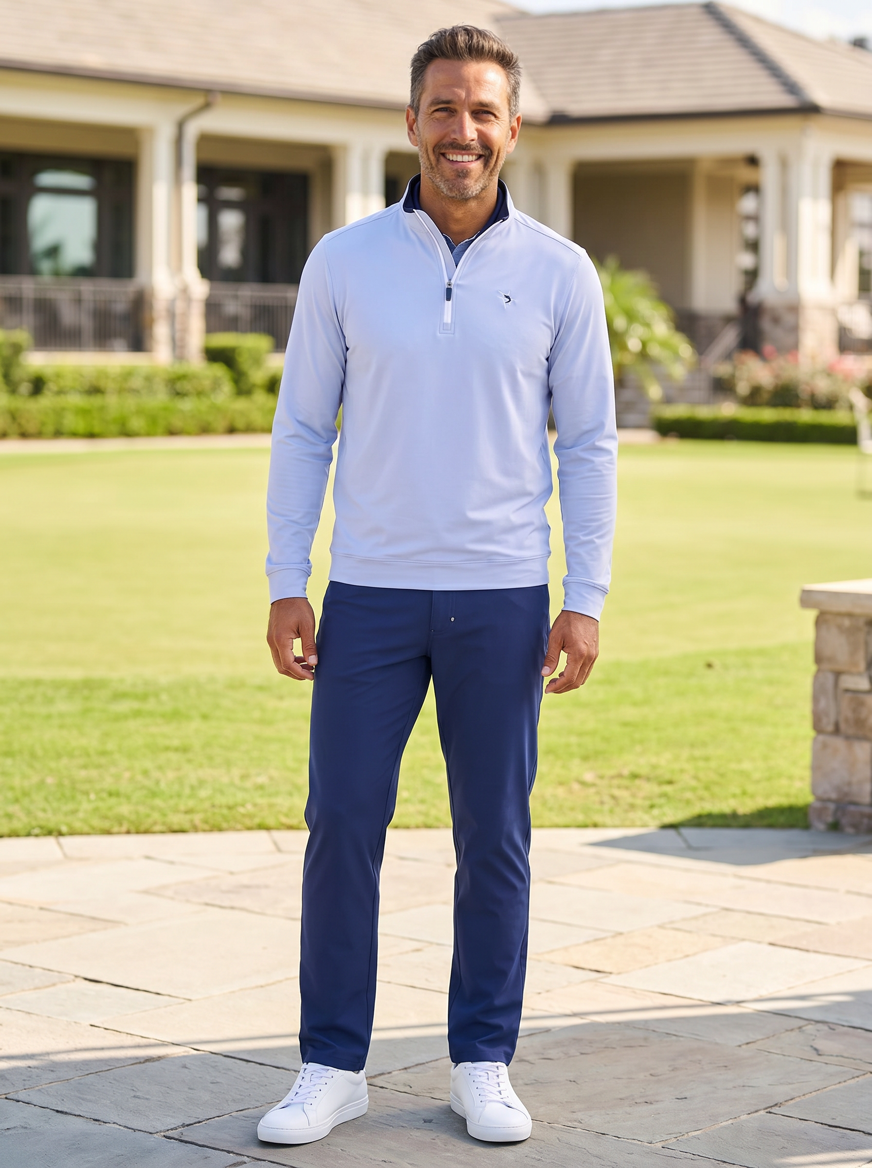 Long Beach Quarter Zip Ultra Soft Lightweight