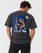 BYU Slam Dunk Faze Heavyweight Tee Charcoal