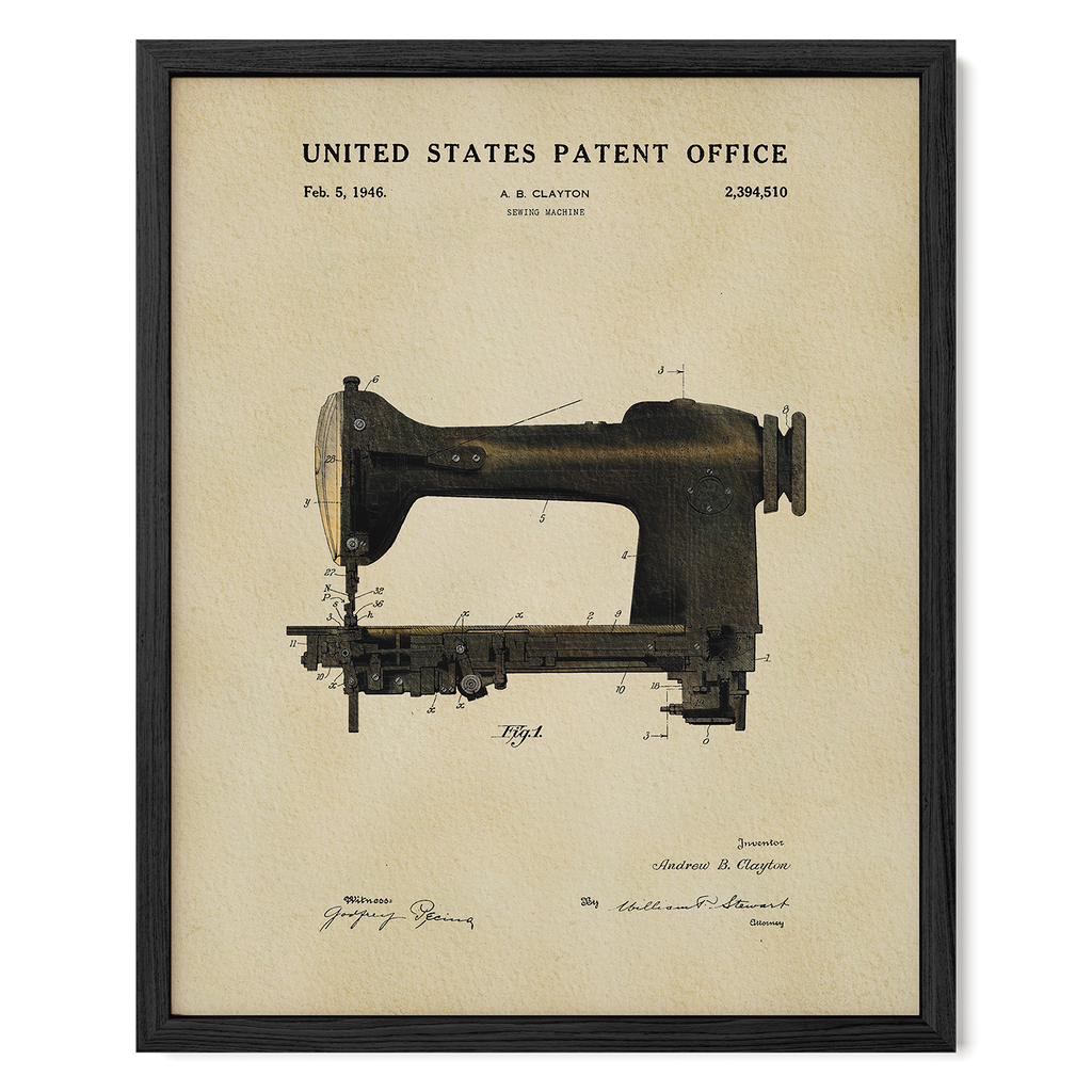 Black Sewing Machine (1946)