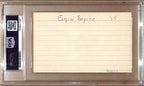 Elgin Baylor HOF Autographed 3x5 Index Card Los Angeles Lakers PSA/DNA 178815