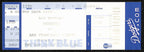 Barry Bonds Run Scored #2166 Breaks Rose NL Record Full Ticket Giants 4/26/2007