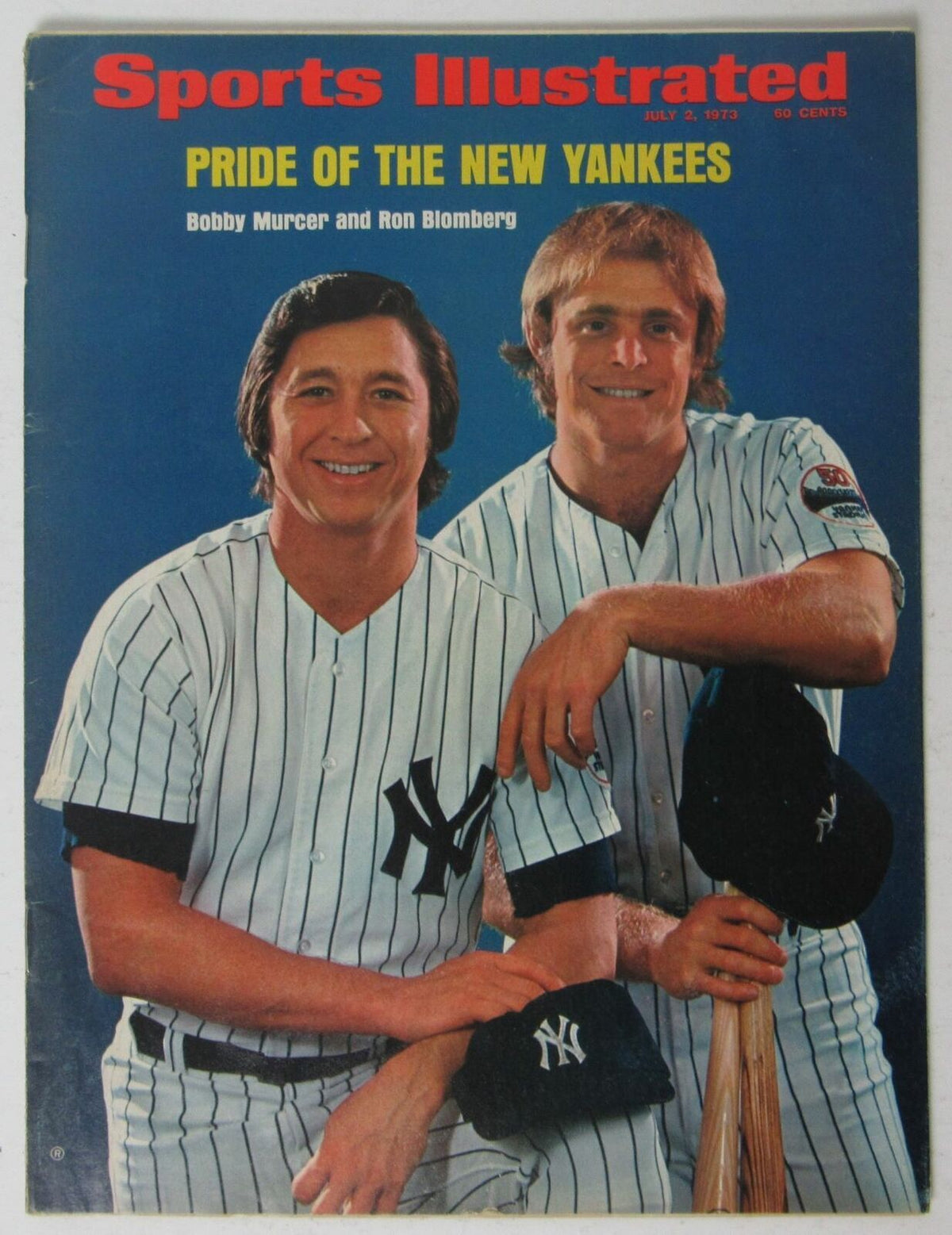 Bobby Murcer/Ron Blomberg 1973 Sports Illustrated 7/2/73  NO LABEL 144886
