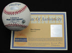 Don Zimmer Signed/Auto Yankees 100th OML Baseball STEINER Inscr 187124