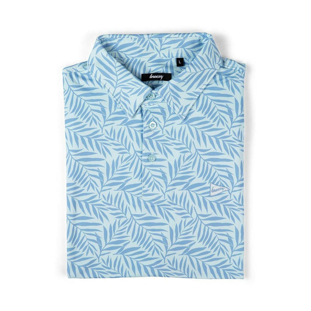 The Resort Retreat Blues Polo // Blue