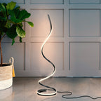 Allure // LED Spiral Decor Floor Lamp