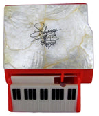 The Liberace Collection Baby Grand Piano Cigarette Dispenser Orange 145732