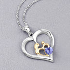 0.45 Carat Genuine Tanzanite .925 Sterling Silver Pendant