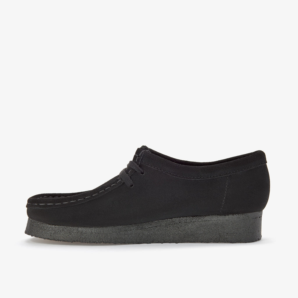 Wallabee // Moccasin // Black Suede