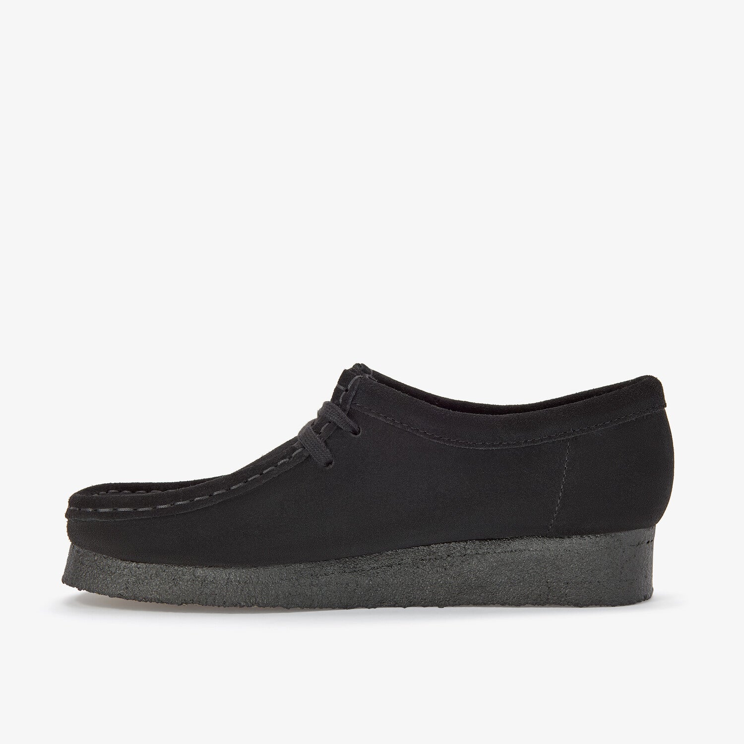 Wallabee // Moccasin // Black Suede