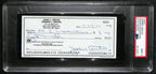 Johnny Unitas HOF Signed/Autographed 2000 Bank Check Colts PSA/DNA MINT 9 189576