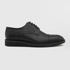 Corylus Antique Leather Men's Daily Shoe // Black