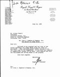 June 1966 Letters to Art Modell and Jim Brown regarding Jim Brown Ballet 145011