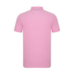 Carson Short Sleeve Polo Shirt // Pink