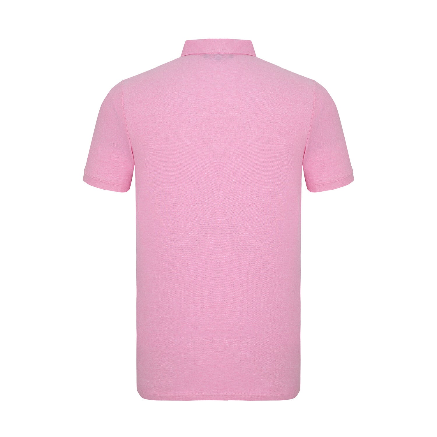 Carson Short Sleeve Polo Shirt // Pink
