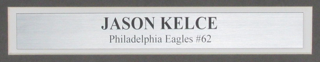 Jason Kelce Signed/Auto 16x20 Photo Philadelphia Eagles Framed PSA/DNA 189788