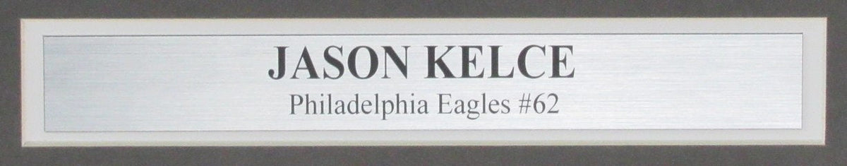 Jason Kelce Signed/Auto 16x20 Photo Philadelphia Eagles Framed PSA/DNA 189788