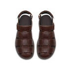 Guideview Cove // Casual Derby Lace-Up // Dark Brown Leather
