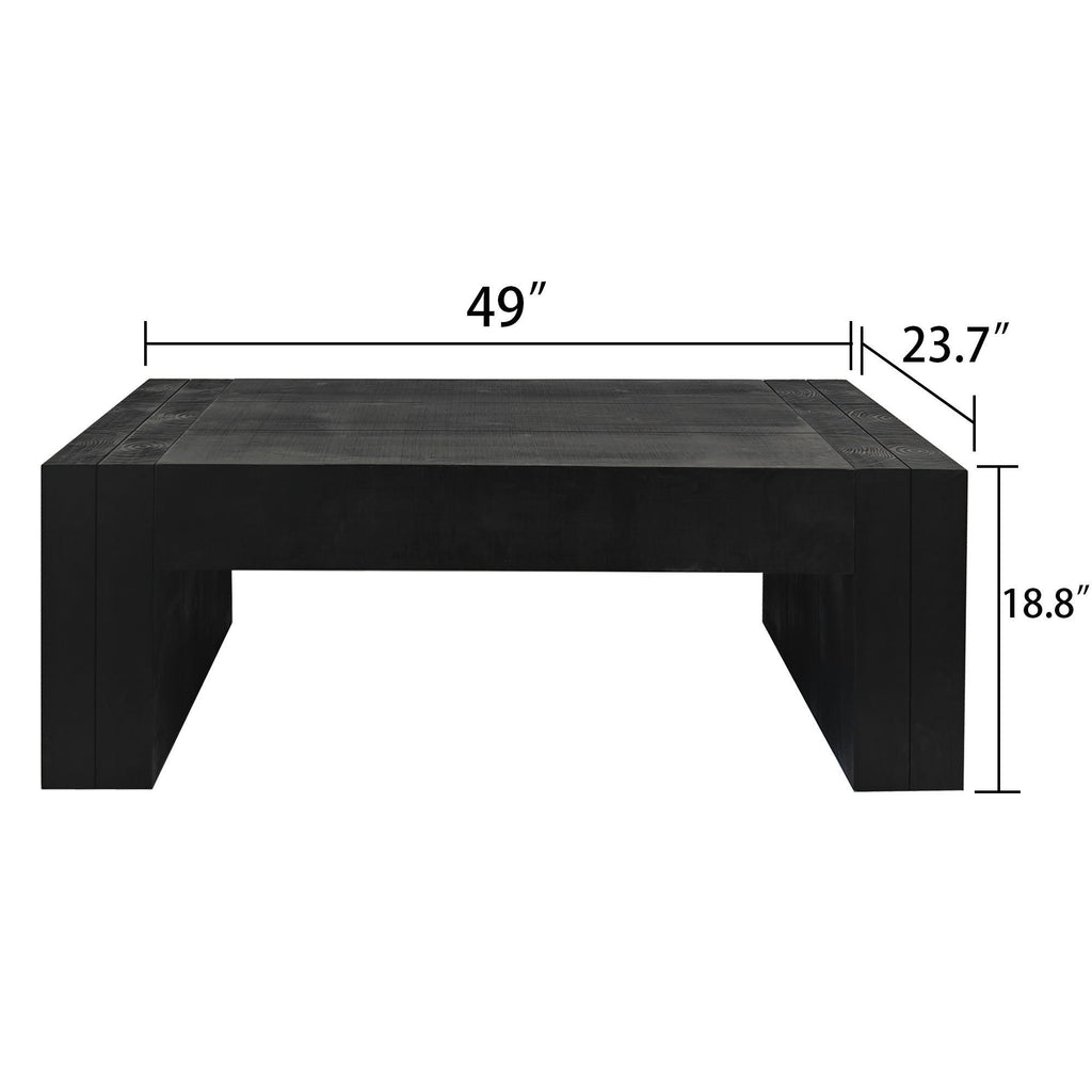 Minimalist Rectangular Center Table