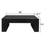 Minimalist Rectangular Center Table