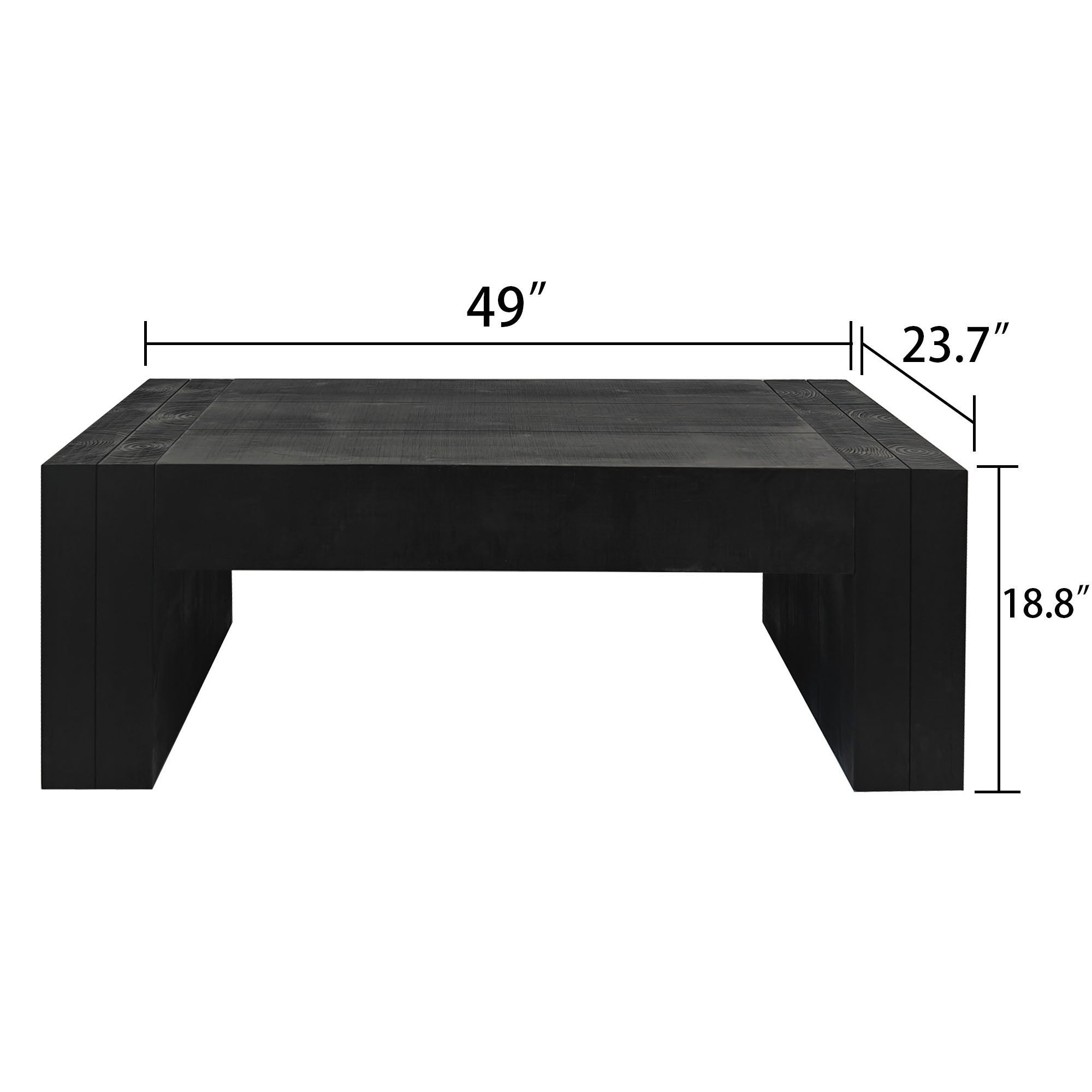 Minimalist Rectangular Center Table