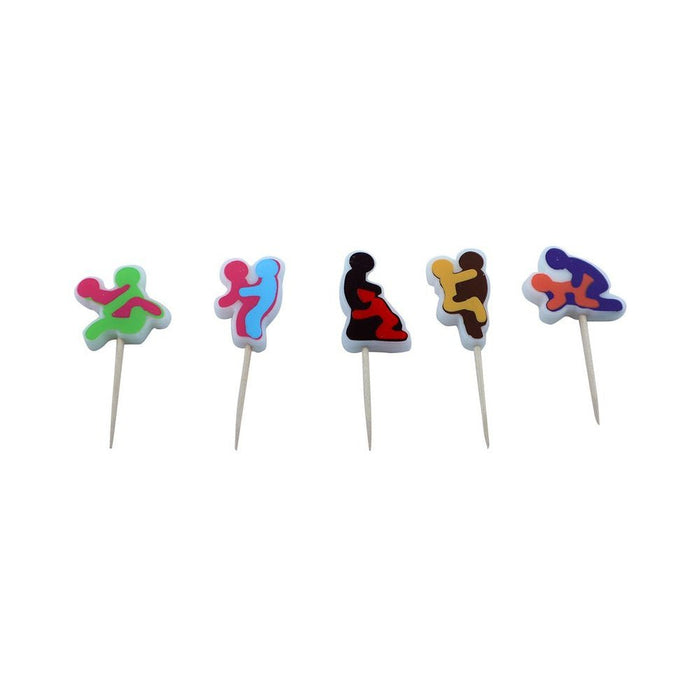 5-pk Sexy Time Candle Set – Funny Gag Gift for Birthdays, Bachelorette & Couples