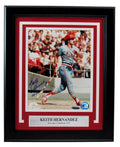 Keith Hernandez Signed/Inscr 8x10 Photo St. Louis Cardinals Framed JSA 187252