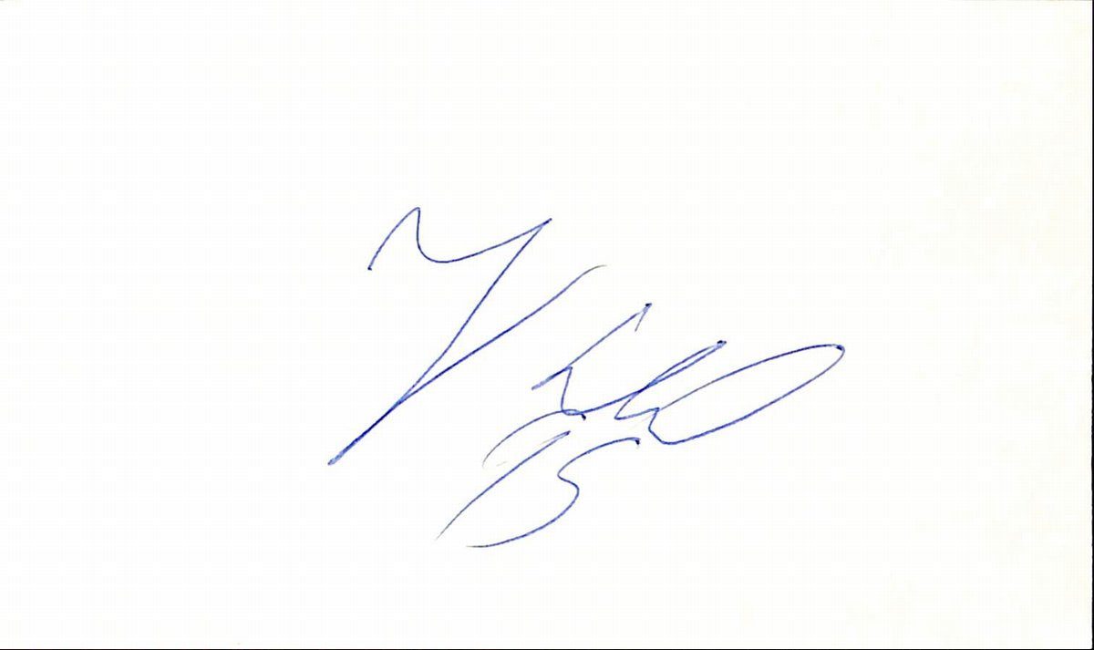 Greg Lloyd Pittsburgh Steelers Signed/Autographed 3x5 Index Card  189530