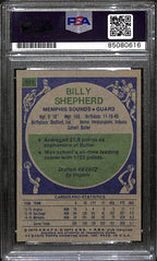Billy Shepherd Autographed/Inscr 1975-76 Topps Card #301 Sounds PSA/DNA 184822