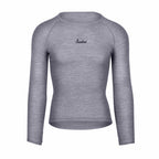 Stefano Merino Long Sleeve Base Layer // Gray