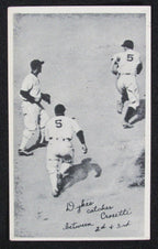 1936 National Chicle Baseball Fine Pen Premium R313 "Dykes Catches Crosetti"