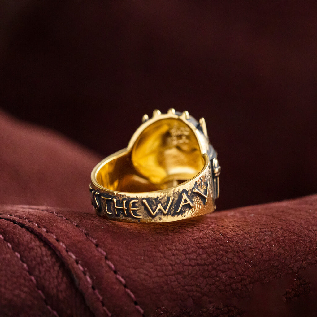 Star Wars X RockLove // The Armorer Helmet Ring