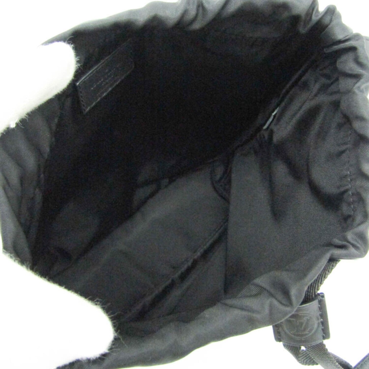 Louis Vuitton // Monogram Shadow Leather Bucket Bag // Black // Pre-Owned